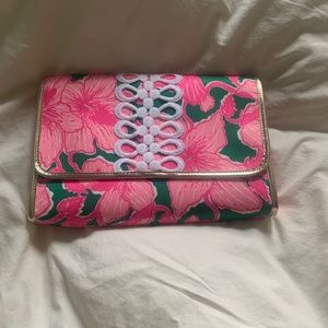 Lilly Pulitzer Large Hibiscus 🌺 Summer Clutch